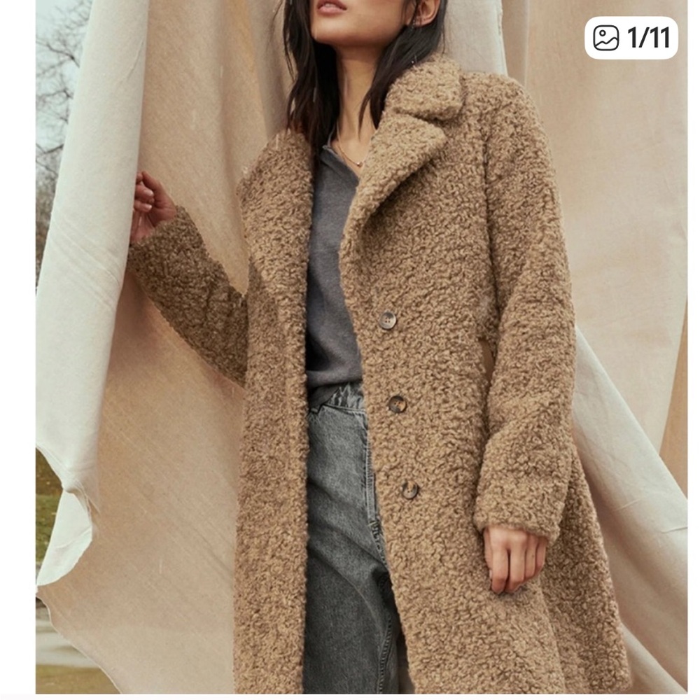 Soia & Kyo Santhia Fuzzy Coat